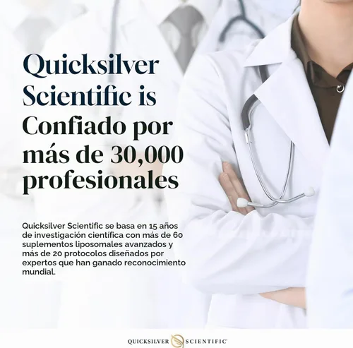 Vista 5 de Quicksilver Scientific Fórmula ultra sensible a la carpeta, arcilla