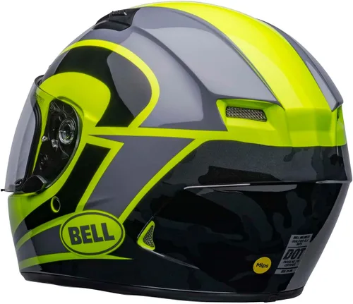Vista 4 de Bell Qualifier DLX MIPS - Casco urbano (brillante Blitz Retina Sear/camuflaje negro - S)