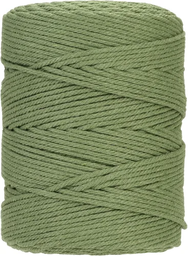 Vista 41 de Cuerda de macramé de 2 mm x 349 metros de cuerda de algodón natural para macramé, cuerda de macramé de color, cuerda de algodón suave, suministros