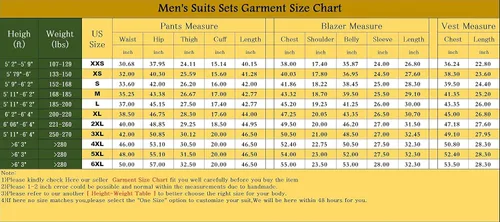Vista 4 de Traje ajustado de 3 piezas para hombre, chaqueta de 2 botones para hombre, chaleco y pantalones para boda, graduación, negocios formales