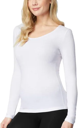 Vista 2 de 32 DEGREES Camiseta de manga larga con cuello redondo para mujer paquete de 2