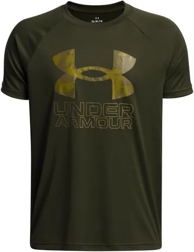 Vista 63 de Under Armour Camiseta de manga corta Tech Hybrid con estampado para niños