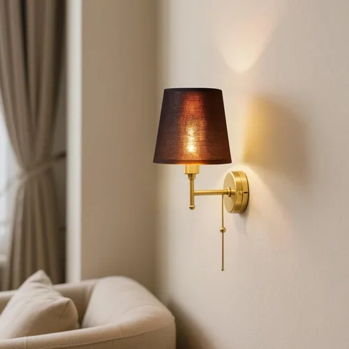 Vista 6 de BESPORTBLE Pantalla de lámpara pequeña negra (paquete de 1) – Pantalla de tela de bombilla con clip para lámpara de araña y aplique de pared