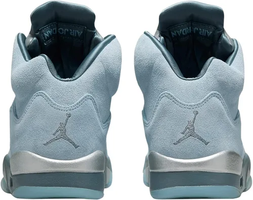 Vista 4 de Jordan 5 Retro Bluebird IceBlue Graphite para mujer (DD9336 400), Gris aceiteNegroBlanco, 0