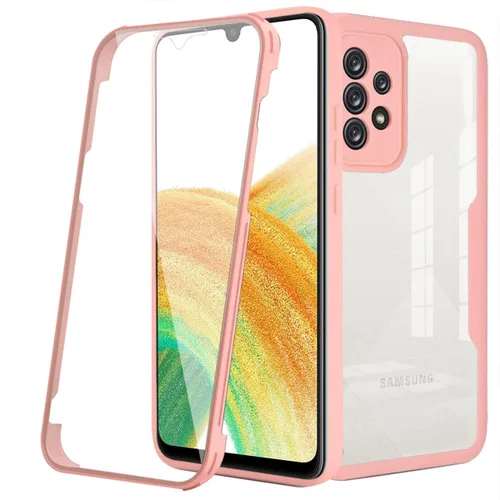 Vista 10 de CCSamll - Funda transparente para Samsung Galaxy A13 4G (no 5G), protector de pantalla integrado, delgada, de cuerpo completo, resistente, suave