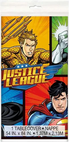 Vista 6 de Artículos de fiesta de Justice League, Servilleta para bebidas , talla única , Multicolor