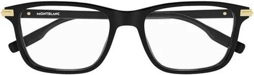 Vista 2 de MONTBLANC MB0277O Negro 5418145 Marco de gafas para hombre, Negro Transparente Negro