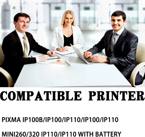 Vista 2 de ColorPrint - Cartucho de tinta compatible con PGI-35 CLI-36 para impresora Canon 35 36 PGI35 CLI36 para PIXMA iP100 iP110 mini260 mini320 TR150