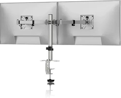Vista 11 de Pholiten Soporte para Monitor Individual, Brazo de Monitor Ajustable de Servicio Pesado Montaje de Escritorio para 13-27 pulgadas, Inclinación, Negro