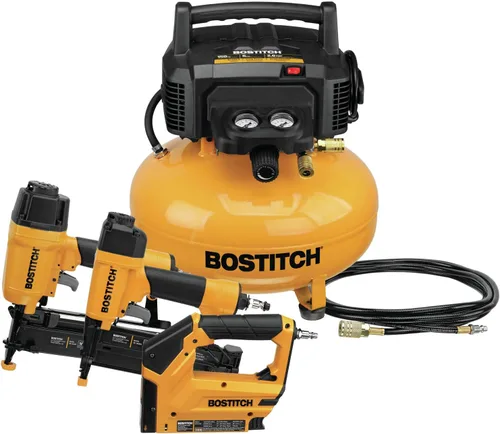 Vista 4 de Bostitch Kit Combinado de 3 Herramientas/Compresor