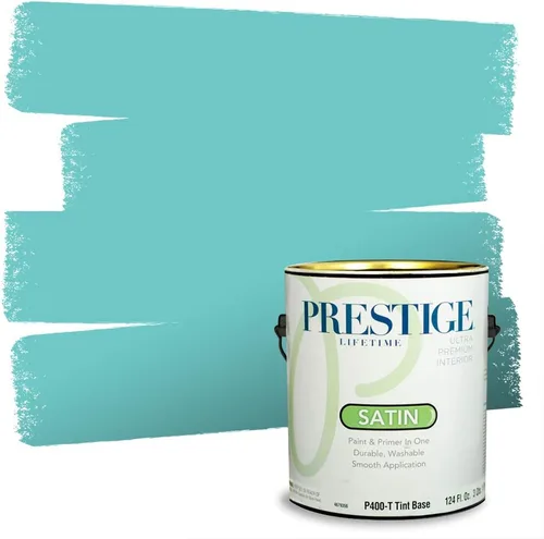 Vista 17 de PRESTIGE Pintura interior e imprimación en uno, salpicaduras acuosas, cáscara de huevo, 1 galón