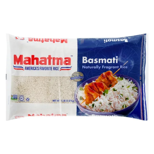 Vista 11 de Mahatma Arroz Basmati, arroz indio fragante, bolsa de 2 libras