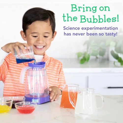 Vista 6 de MindWare Kitchen Science Academy - Kit de barista de burbujas, innovador kit de fabricación de bebidas que combina magia efervescente con ciencia