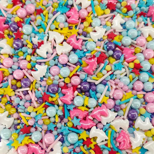 Vista 20 de Sentovac Gránulos comestibles de perlas de zanahoria de Pascua para decoración de pasteles, cupcakes, galletas y helado, 3.35 onzas