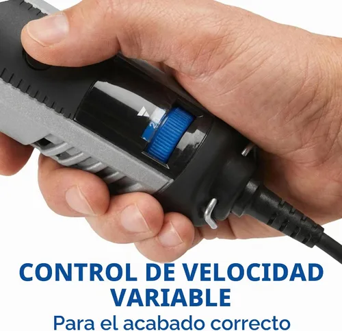 Vista 7 de Kit de herramienta giratoria versátil Dremel 4300-9/64 con eje flexible - 9 piezas adicionales y 64 accesorios - Ideal para grabado, grabado