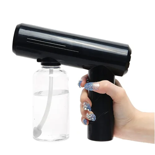 Vista 11 de Pistola pulverizadora portátil de nano alcohol, atomizador de mano de vapor inalámbrico para el hogar, oficina, automóvil, escuela, 8.45 onzas