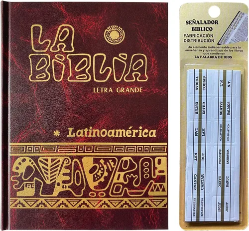 Vista 10 de La Biblia Católica Latinoamericana Letra Grande Edición Cartón en Español con Señalador Bíblico - La Biblia Católica Latinoamericana Letra Grande