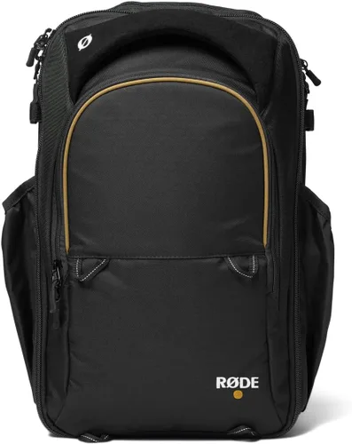 Vista 2 de RØDE Mochila para el RØDECaster Pro II, portátil, micrófonos, brazos de estudio y otros accesorios (18L, negro)