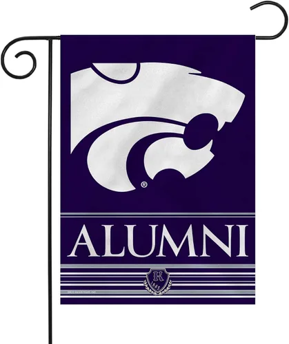 Vista 30 de Rico Industries NCAA Alumni - Bandera de jardín de doble cara de 13 x 18 pulgadas