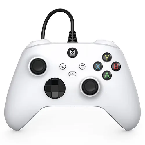 Vista 2 de Wired Controller for Xbox One with Joystick and Vibration, Gaming Controller USB Gamepad Joypad Controller Compatible with Xbox Series XS, Xbox One