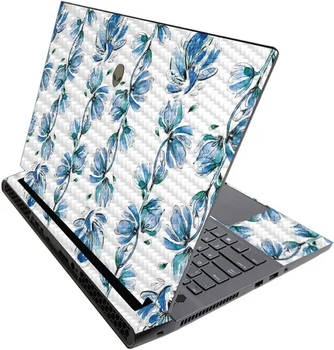 Vista 608 de MightySkins - Skin brillante con purpurina para Alienware M17 R3 (2020) y M17 R4 (2021) - Diversión de los años 90 Acabado duradero con purpurina
