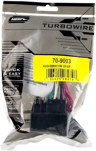 Vista 3 de Metra Arnés de cableado de radio 70-9003 para Audi/BMW/VW 2002 en adelante