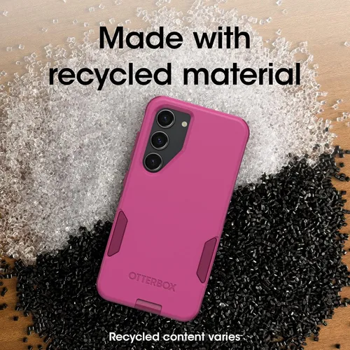 Vista 6 de OtterBox INTO The Fuchsia - Funda para Galaxy S23 Commuter Series, delgada y resistente, apta para bolsillo, con protección de puerto