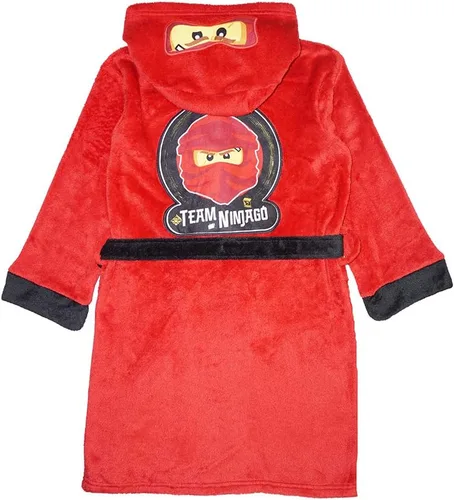 Vista 4 de LEGO Ninjago - Bata de felpa para niños pequeños y grandes