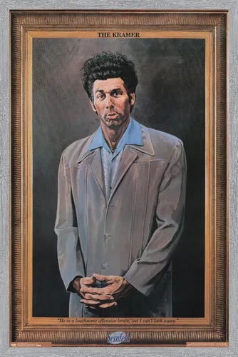 Vista 17 de Trends International Seinfeld - Póster de pared Kramer, 14.725 x 22.375 pulgadas, versión enmarcada de madera de granero Versión enmarcada Barnwood