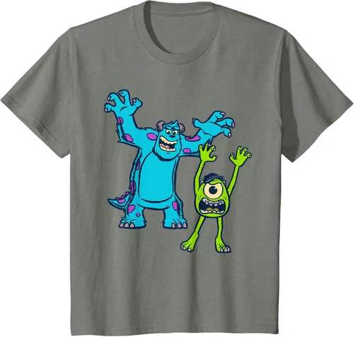 Vista 77 de Camiseta de la Universidad Sulley y Mike de los Monsters de Disney Pixar