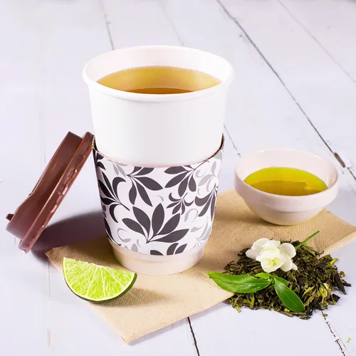 Vista 4 de Tea Zone Bolsa de té verde jazmín prémium de 8.5 onzas