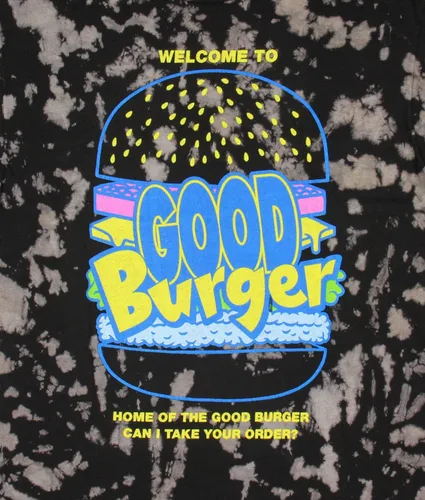 Vista 2 de Nickelodeon Good Burger Can I Take Your Order - Camiseta de teñido anudado para hombre