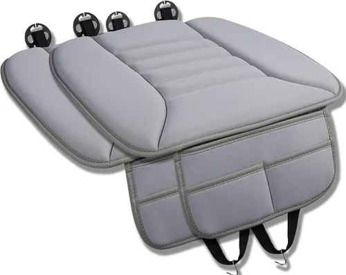 Vista 7 de Big Ant Cojín para asiento de automóvil, paquete de 2 cojines de espuma viscoelástica gruesa para aliviar el dolor, para automóvil, oficina, uso