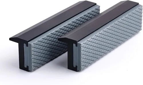 Vista 14 de Mordazas de Tornillo de Banco de 4 pulgadas, Almohadillas Cubiertas Universales Suaves para Mordazas de Tornillo con Imán Fuerte, Protector
