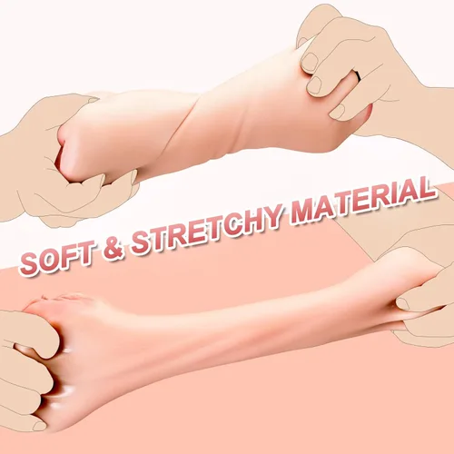 Vista 4 de Masturbador masculino Pocket Pussy 3 en 1, juguetes sexuales para adultos para hombres, estimulación del pene, juguete masturbador masculino con ano