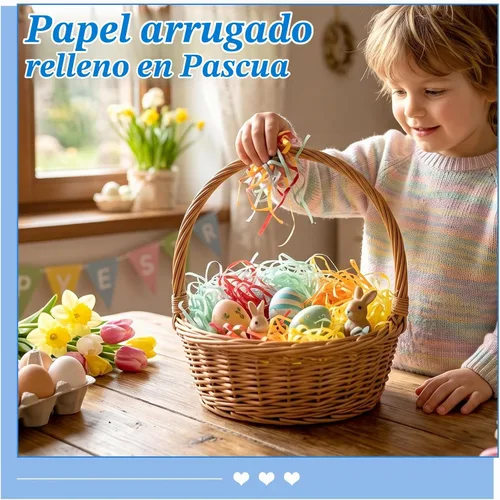 Vista 6 de Twdrer Paquete de 20 cintas de rafia multicolor de 14 onzas / 14.11 oz para envolver regalos de papel de seda, manualidades, relleno de embalaje