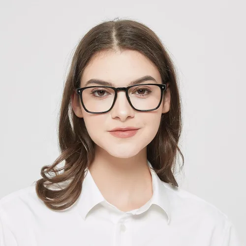 Vista 3 de Lightweight Reading Glasses Men Women Square Spring Hinges Readers 1.00 1.25 1.50 1.75 2.00 2.25 2.50 2.75 3.00