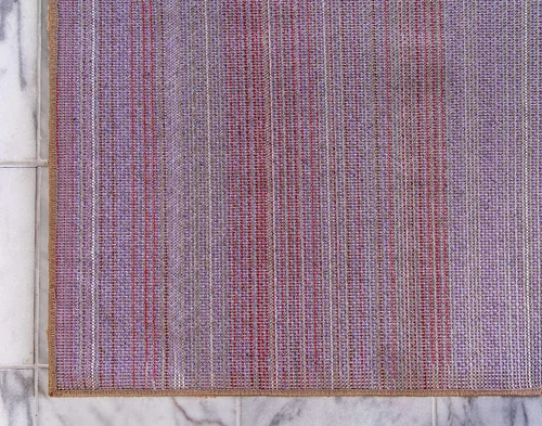 Vista 326 de Unique Loom Colección Solo - Alfombra de área Calabasas (3 pies 3 pulgadas x 5 pies 3 pulgadas, rectangular, rojo)
