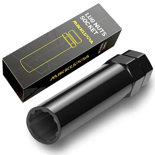 Vista 12 de MIKKUPPA Juego de 8 piezas de llaves para tuercas estriadas, kit de herramientas de extracción de tuercas de bloqueo SAE y métricas para fácil