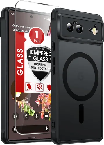 Vista 105 de LeYi Funda para teléfono Samsung-S23: protector de pantalla e imán MagSafe Púrpura