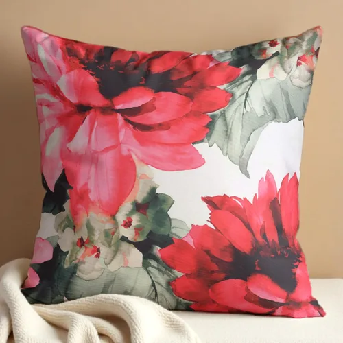 Vista 37 de Decozen Fundas de almohada decorativas con estampado de pájaros con diseño floral para decoración del hogar, sala de estar y dormitorio, funda