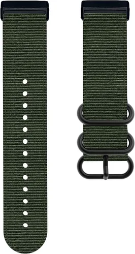 Vista 2 de Correa de reloj de repuesto para Fitbit Versa 4, correa de reloj de repuesto de nailon tejido para Fitbit Versa 4/Versa 3, Fitbit Sense 2/Sense
