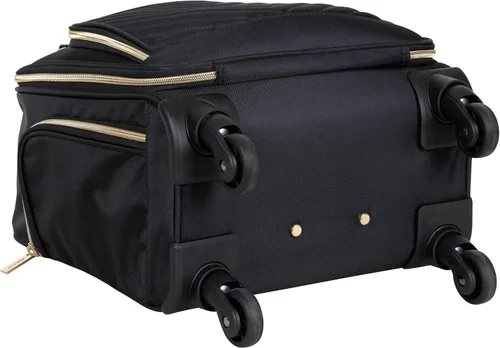 Vista 12 de Kenneth Cole Reaction Chelsea - Equipaje expandible de poliéster de 20 pulgadas, Negro