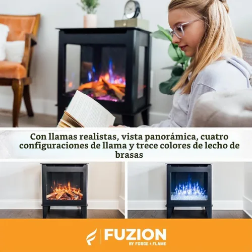 Vista 6 de Estufa eléctrica independiente Fuzion (FUZION-EX)