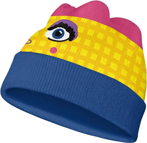 Vista 16 de AmzPrint Gorro térmico de invierno con estampado de lunares blancos y fresas rosadas, talla única