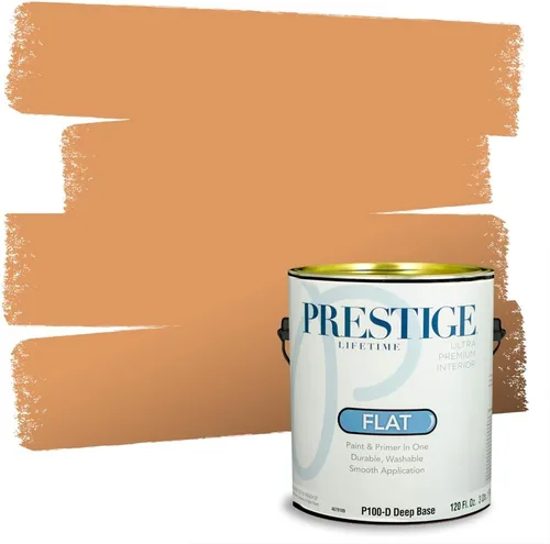 Vista 222 de PRESTIGE Pintura exterior e imprimación en uno, bronceado Aberdeen, plano, 1 galón