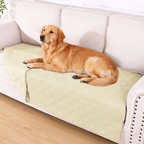 Vista 153 de hyha - Manta impermeable para cama de perro, mantas suaves para mascotas, funda impermeable para sofá para perros, fundas reversibles lavables