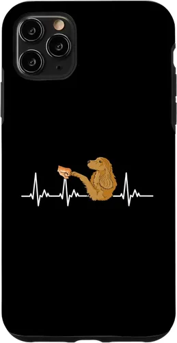 Vista 11 de Funda para iPhone 14 Cocker Spaniel Heartbeat human dog