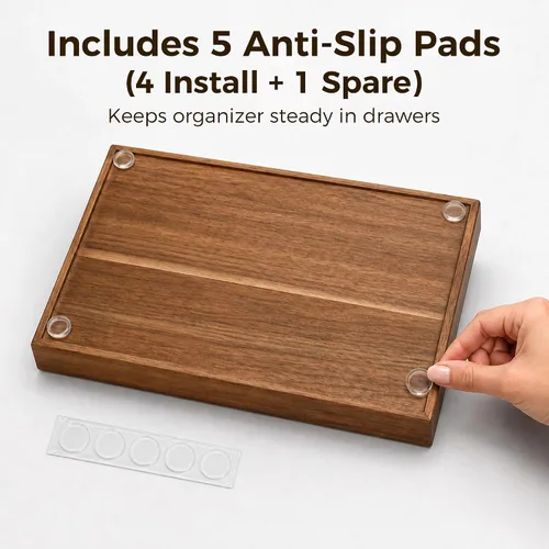 Vista 5 de MinBoo Soporte de bambú para almacenamiento de cápsulas de café para mostrador compatible con Nespresso Vertuo Vertuoline Cápsulas para cocina