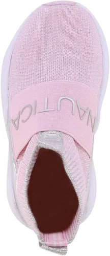 Vista 4 de Nautica Zapatos deportivos Silas de caña alta para niños con soporte mejorado para el tobillo, disponibles en tallas para niños grandes, niños
